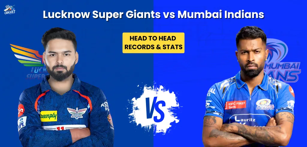 Lucknow Super Giants vs Mumbai Indians Timeline